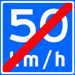 Einde adviessnelheid