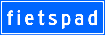 Onverplicht fietspad