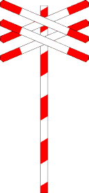 Overweg met twee of meer sporen