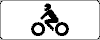 Bovenstaand bord geldt alleen 
        voor motorfietsen